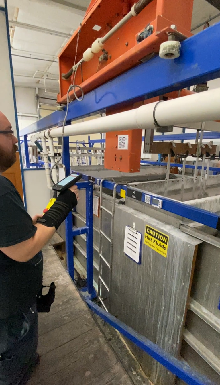 nadcap scanner on shop floor nadcap scanner on shop floor